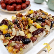 예향떡방 모듬 영양떡 20개 2kg / 간식 식사대용 영양찰떡 개별포장 떡, 100g