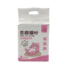 喵董 豆腐貓砂 6L 植物纖維 低粉塵快速凝結 除臭環保貓砂 (奶香/竹炭可選), 1個, 【竹碳】喵董 豆腐貓砂6L(超取限2), 竹炭