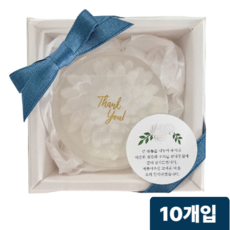 아띠아띠솝 조문답례품 국화수제비누, 10개, 진주비누 1구