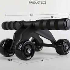 AB 슬라이드 복근 홈트 허리 운동 헬스 휘트니스 1P, 그린, 단품, 단품