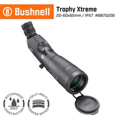 Bushnell Trophy Xtreme 20-60x65mm 防水IPX7全鍍膜單筒望遠鏡 887520B, 1個