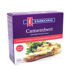 엠보그 까망베르치즈 125g CAMEMBERT, 1개