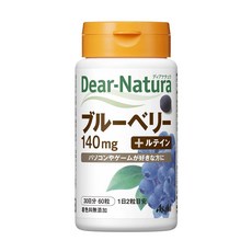 디어내츄라 블루베리 아사히 보조 Dear-Natura 60알 1개, 단품