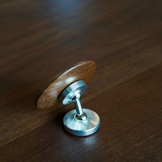 커피머신 추출 거울 led 스탠드 관찰 마그네틱 부착 반사경, 블랙월넛, 기본 모델명/품번