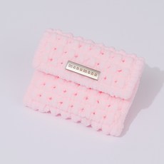 모누의 네트공예 - 벚꽃팝콘 카드지갑 DIY 키트 (영상제공), 네온핑크, 1개