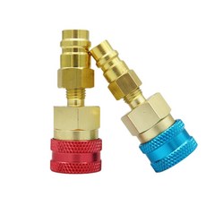 R1234YF 커플러 충전용 어댑터 R1234yf 사이드 134a 로우 R134a 키트 1234yf AC 변환 하이 커넥터, 01 only adapter, 1개