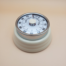 북유럽 스타일 쿠킹타이머(아이보리), 1개, 단품