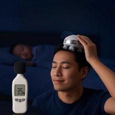두피열내리기 헤드스파 케어 머리 스틱 전동 마사지기, 상세페이지 참고, 무음 마사지 - 두통 및 불면증에 특화