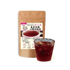 鼎草企業社 桑葚烏梅山楂玫瑰茶 7gx10入 三角茶包 綜合花果風味, 1套, 10入/袋(標準版), 7g, 10個裝
