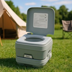 코코프 휴대용 포타포티 캠핑용변기 포터블 이동식소변기 간이화장실 차박 여행용 야외 노지 펌프형, 응고제(변기아님), 5g, 1개