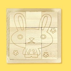 다팔아 그리기 우드블럭 블럭장난감, 동물퍼즐
