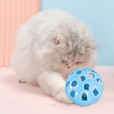 고양이 장남감 미니방울공 소리나는 사냥 토이 4p세트, 랜덤배송