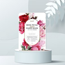 코엘프 로즈페탈 새틴 핸드 마스크 2p, 16g, 1개