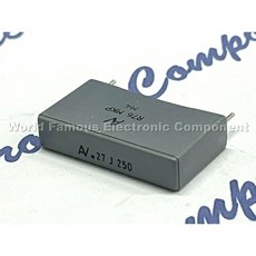 ARCOTRONICS R76 MKP 0.27uF 250V 5% 金屬膜電容 - 腳距22.5mm, 1個
