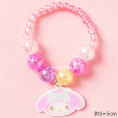 韓國大創 Sanrio 美樂蒂 兒童 珠珠手環 串珠手鍊 三麗鷗 週邊 可愛造型 兎子 配件 飾品