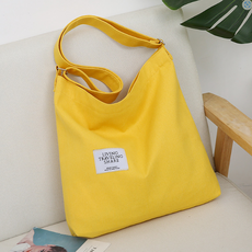 유진스타일]모던 캐쥬얼 캔버스 숄더백 크로스백 토트백 에코백 가방 백 장바구니 쇼핑백 쇼퍼백 휴가 여성