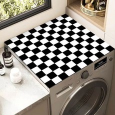 인테리어 다용도 세탁기 덮개 건조기 커버 논슬립커버_sa00005, 05.웰컴홈