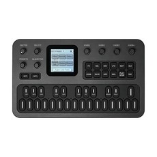 M-VAVE FM-1 超迷你便攜型27鍵合成器, 黑, 1個