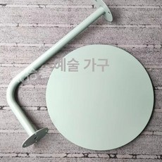 벽걸이 미니테이블 레드 컬러풀 카페자리 야외 옐로우, 기본구성, 연녹색 A