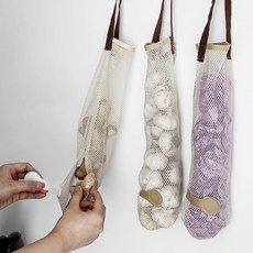 주방용 야채채소망 메쉬 보관걸이망