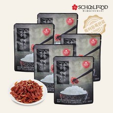 스쿨푸드 오도독 매콤 장아찌 150g 5개