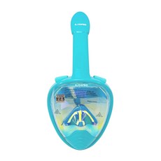 나이스프로 풀페이스 스노쿨링 마스크 스노쿨링 세트, 홀로그램민트