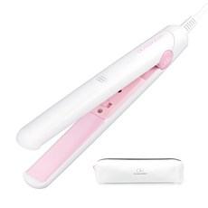 CKI 휴대용 미니 매직기 CKI-0701 + 파우치, 핑크