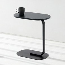 마켓비 DUGED 사이드테이블 A형, 블랙