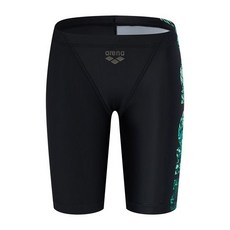 백화점상품 아레나 남성수영복 칼리드라 남아 4부 블랙 활동적인 아동수영복