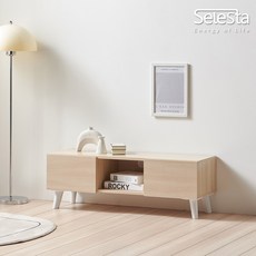 셀레스타 모먼트 TV 도어 수납 거실장 1000 ABF, 메이플(ABF48)