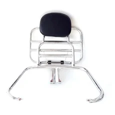VESPA S150 PRIMAVERA SPRINT GTS300 2017 보너스 금속 클램프가 있는 후면 수하물 선반, 05 Chrome 300, 1개