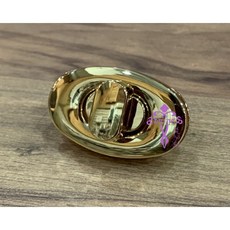 Antipas 安提帕斯 橢圓轉釦 33mm, 金色, 1個