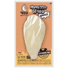 매맛닭 매일매일 맛있는 소스 닭가슴살 갈릭치즈, 12개, 100g, 12개