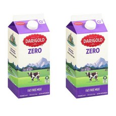 다리골드 무지방 우유 1.74L 2개