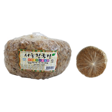 [정행식품]서울 청국장 2kg/청국장/방부제무첨가/발효콩/찌개용, 1개, 2kg