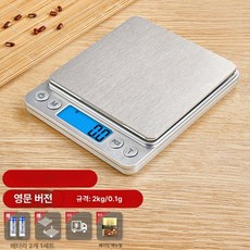 계량저울 디스플레이가 있는 측정 디스플레이, 기본 모델명/품번, 배터리 2kg 0.1g 고급 선물 증정, 1kg