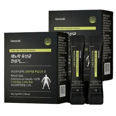 [약국전용] 제노락 전성기 최다함량 전립선 유산균 30포 60g, 2개, 30회분