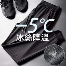男韓版網眼冰絲長褲 夏季薄款透氣運動褲 P255