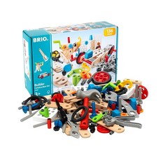 BRIO 34587 (브리오) 빌더 컨스트럭션 세트 [전136피스] 대상 연령 3세~ (목수 씨