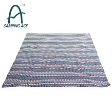 野樂民族風防水野餐墊 ARC-208-3，戶外野餐墊、露營墊、沙灘墊，輕巧便攜，防水耐磨, 紅色