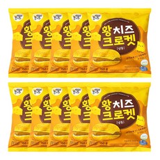 대신 황치즈 크로켓 버거 150g 10봉 편의점 간편 냉동햄버거 추억의학교매점빵, 1세트, 1.5kg