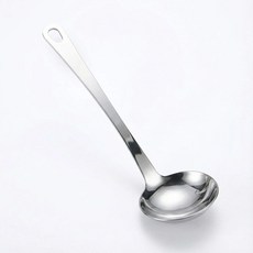 [DAMDA] 스테인레스 미니 통국자 주방 업소용 테이블 서빙 전골 국자, 10개