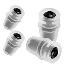 JMTEEA 4팩 바이트 밸브 교체 마우스피스 하이드레이션 팩 블래더 워터 백팩 및 대부분의 브랜드에 적합 Osprey Pack 유압 저장소와 호환 가능, JMTEEA 4팩 바이트 밸브 교체 마우스피스 하이드레