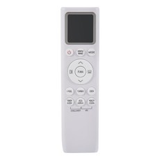 TCL 원격 제어 A/C 원격 화씨 섭씨 변환 냉방 및 열 002383과 호환용 에어컨, 하얀색