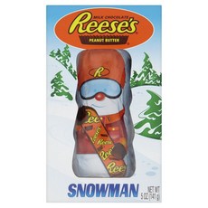 Reese's 瑞茜雪人牛奶巧克力花生醬, 1盒, 141g
