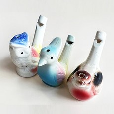 새모양 장식용새피리 디자인물피리 새소리악기, 제비, 1개