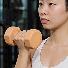 컬러 육각 아령세트 오렌지 3kg 운동 남자 jeo4+1fTr