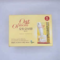 오트 오브맘 바나나 6개입, 6개, 190ml