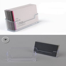 민군몰 투명 명함 스탠드 아크릴메뉴판, 1단