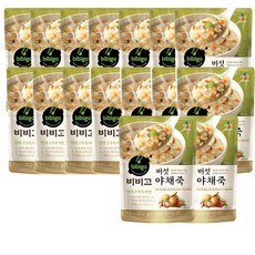 비비고 버섯야채죽, 420g, 16개